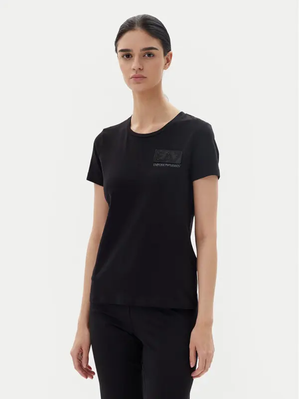 EA7 Emporio Armani EA7 Emporio Armani T-shirt 7W000492 AF10373 UC001 Crna Regular Fit