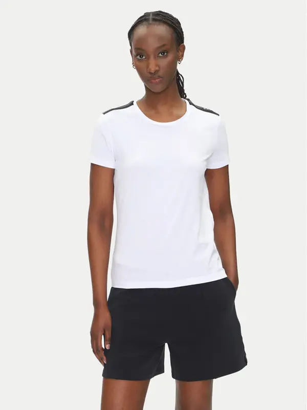 EA7 Emporio Armani EA7 Emporio Armani T-shirt 7W000497 AF14880 U0002 Bijela Regular Fit