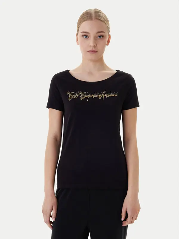 EA7 Emporio Armani EA7 Emporio Armani T-shirt 7W000978 AF10373 UC001 Crna Slim Fit