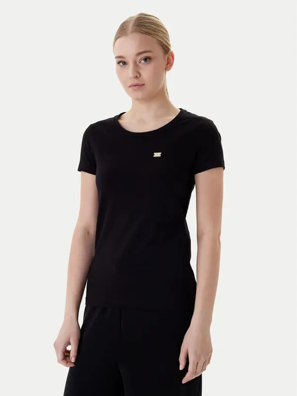 EA7 Emporio Armani EA7 Emporio Armani T-shirt 7W001045 AF10373 UC001 Crna Slim Fit