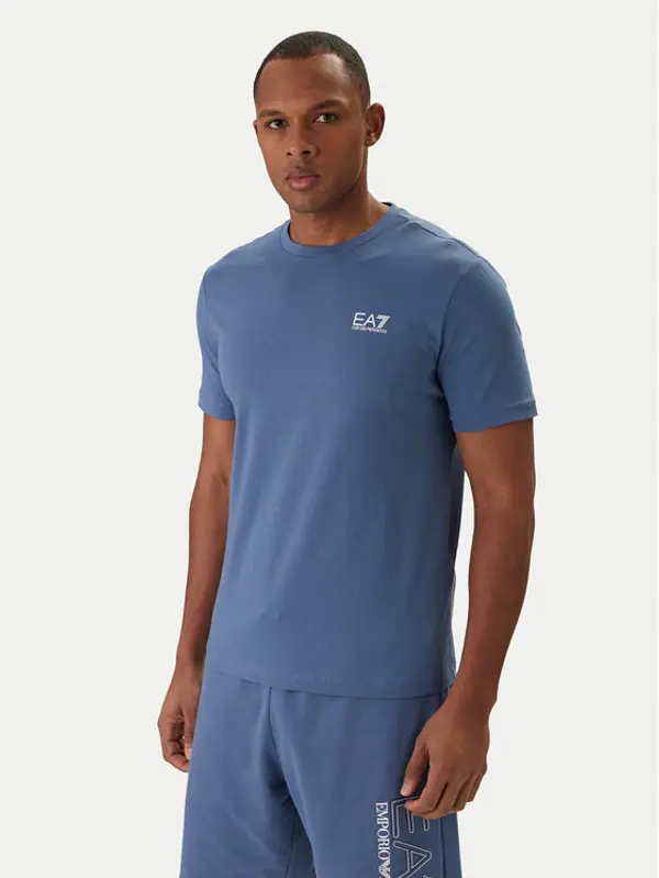 EA7 Emporio Armani EA7 Emporio Armani T-shirt 8NPT25 PJVPZ Tamnoplava Regular Fit