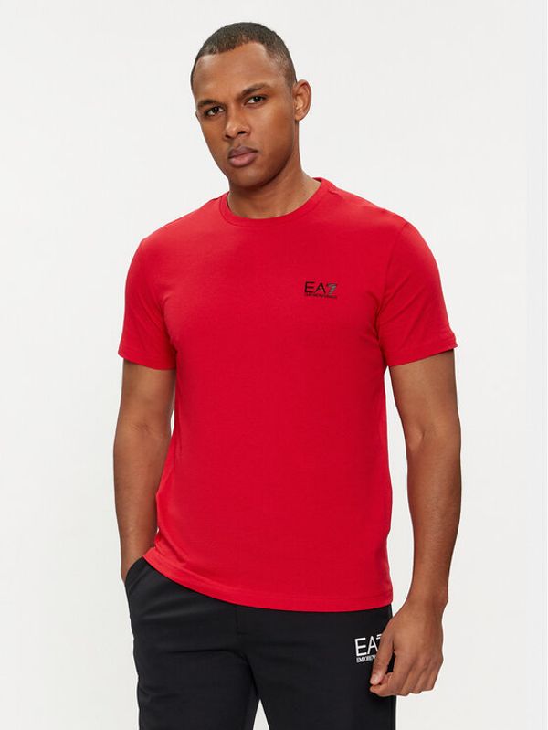 EA7 Emporio Armani EA7 Emporio Armani T-shirt 8NPT51 PJM9Z 1461 Crvena Regular Fit