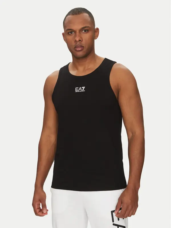 EA7 Emporio Armani EA7 Emporio Armani Tank top 7M000295 AF10375 UC001 Crna Regular Fit