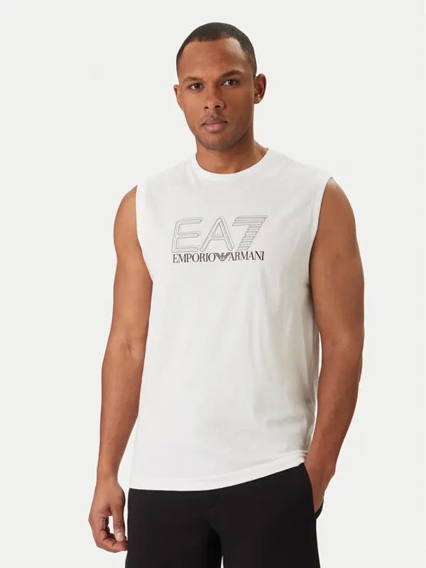 EA7 Emporio Armani EA7 Emporio Armani Tank top 7M001306 AF10375 U0002 Bijela Regular Fit