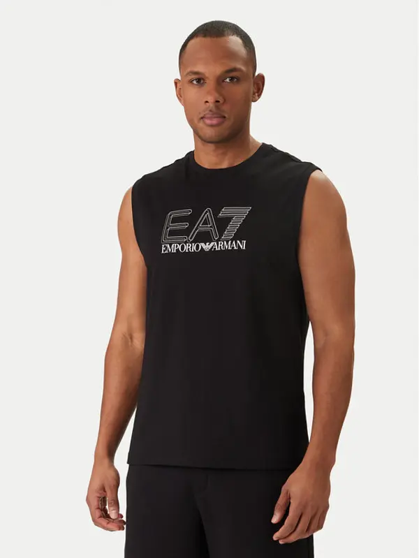EA7 Emporio Armani EA7 Emporio Armani Tank top 7M001306 AF10375 UC001 Crna Regular Fit