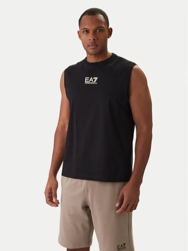EA7 Emporio Armani EA7 Emporio Armani Tank top 7M001405 AF22264 UC001 Crna Regular Fit