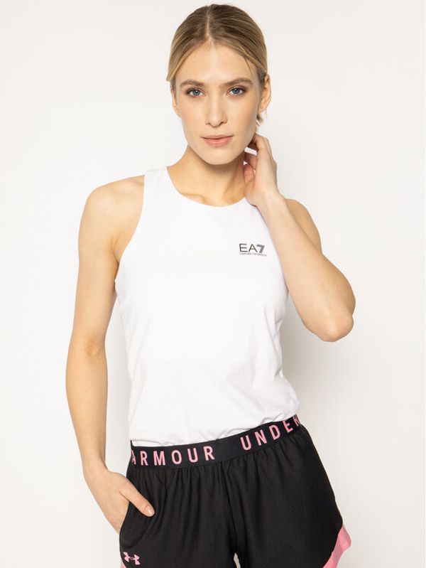 EA7 Emporio Armani EA7 Emporio Armani Top 3HTH56 TJ29Z 1100 Bijela Regular Fit