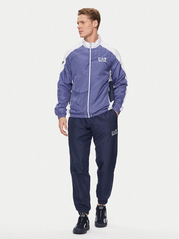 EA7 Emporio Armani EA7 Emporio Armani Trenerka 3DPV07 PNP6Z 25BL Tamnoplava Regular Fit