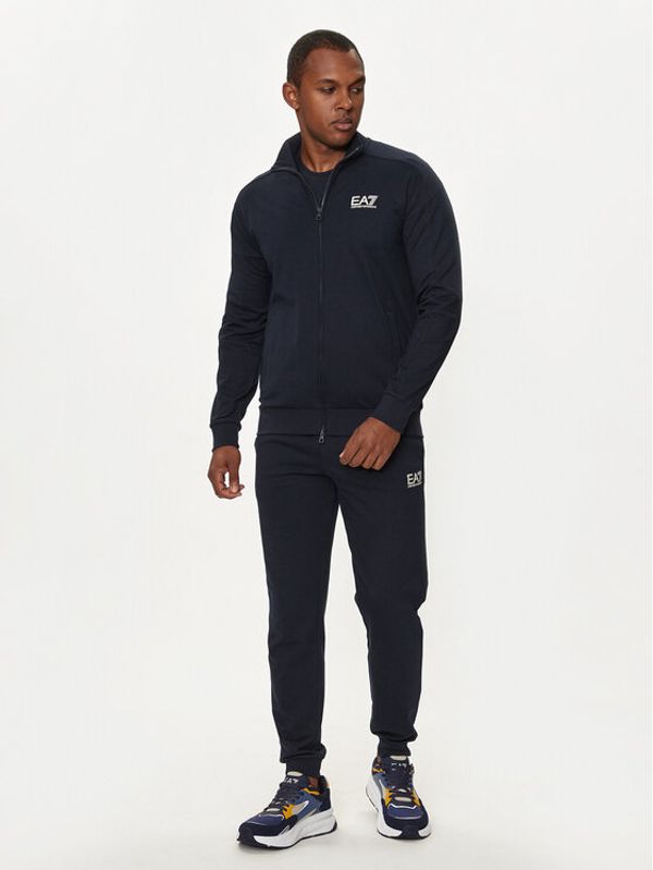 EA7 Emporio Armani EA7 Emporio Armani Trenerka 6DPV57 PJVRZ 1562 Tamnoplava Regular Fit