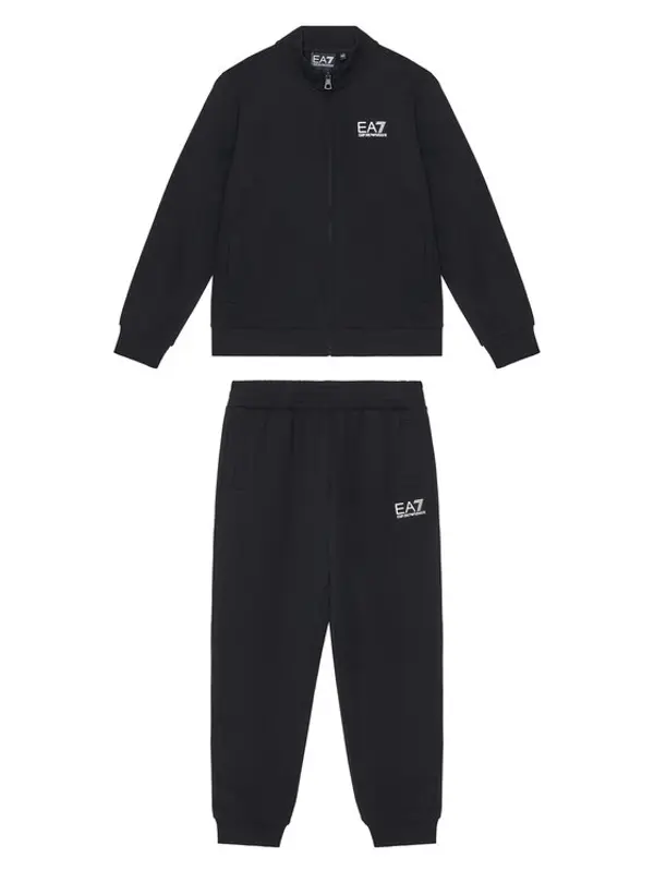 EA7 Emporio Armani EA7 Emporio Armani Trenerka 7B000030 AF10380 UC001 Crna Regular Fit