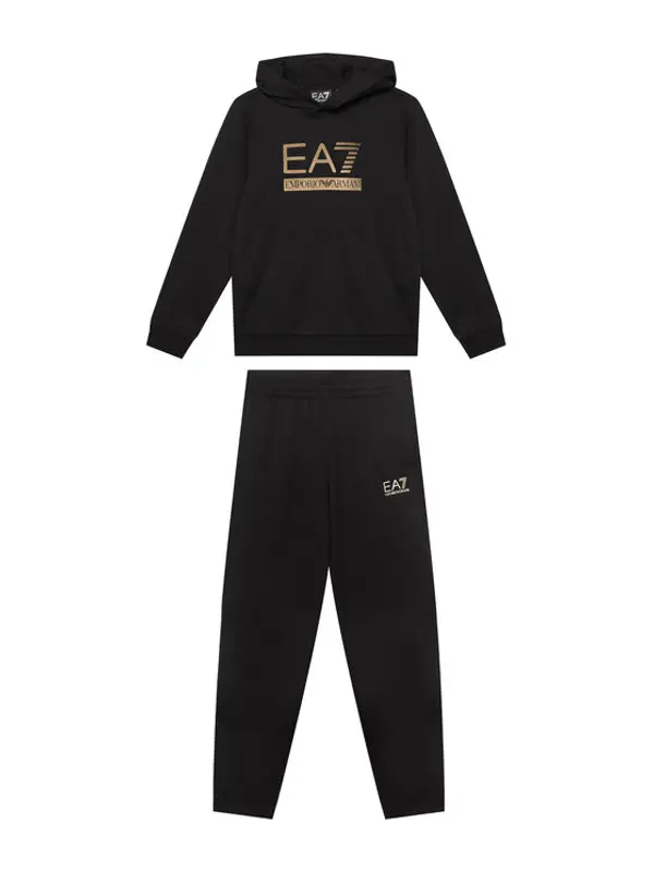 EA7 Emporio Armani EA7 Emporio Armani Trenerka 7B000355 AF13512 MC004 Crna Regular Fit