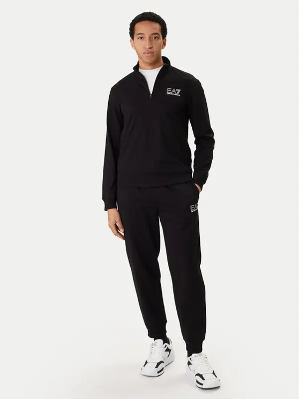 EA7 Emporio Armani EA7 Emporio Armani Trenerka 7M001317 AF13512 UC001 Crna Regular Fit