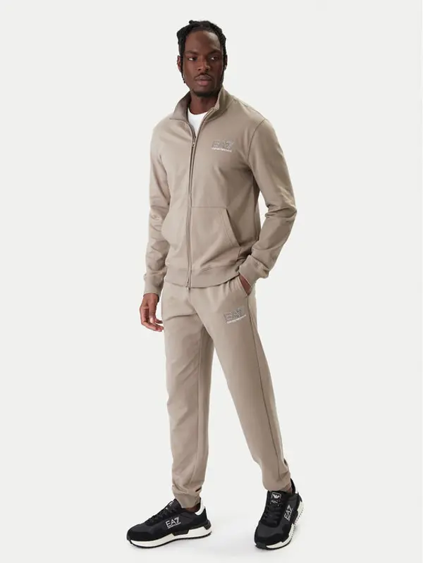 EA7 Emporio Armani EA7 Emporio Armani Trenerka 7M001318 AF13512 U6167 Bež Regular Fit