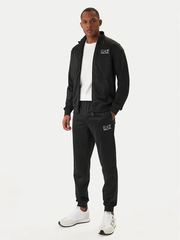 EA7 Emporio Armani EA7 Emporio Armani Trenerka 7M001320 AF12449 Crna Regular Fit