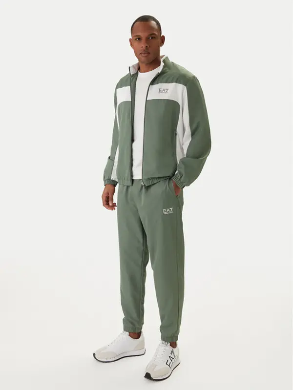 EA7 Emporio Armani EA7 Emporio Armani Trenerka 7M001530 AF16072 Zelena Regular Fit