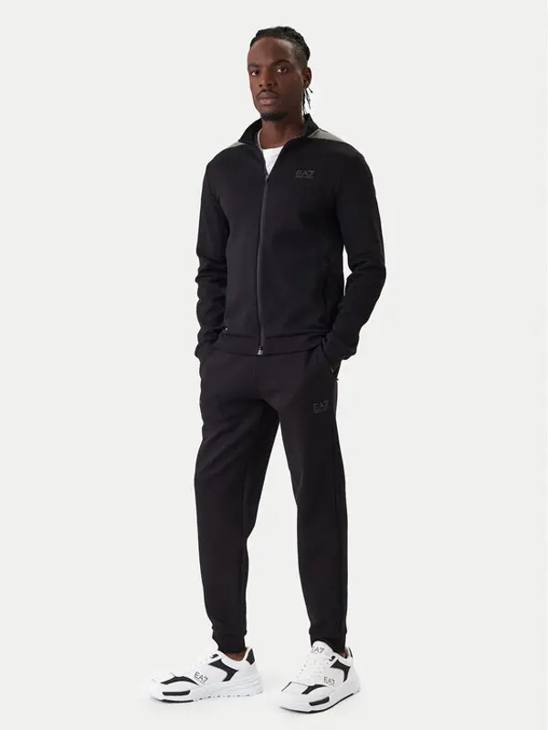 EA7 Emporio Armani EA7 Emporio Armani Trenerka 7M001601 AF20845 UC001 Crna Regular Fit