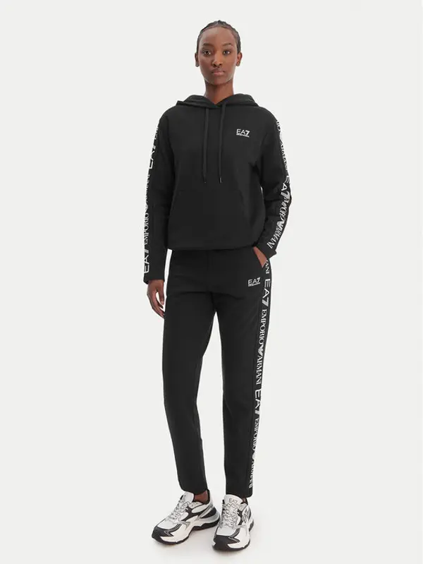 EA7 Emporio Armani EA7 Emporio Armani Trenerka 7W000116 AF10443 MC001 Crna Regular Fit