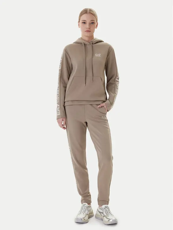 EA7 Emporio Armani EA7 Emporio Armani Trenerka 7W000116 AF10443 U6167 Bež Regular Fit