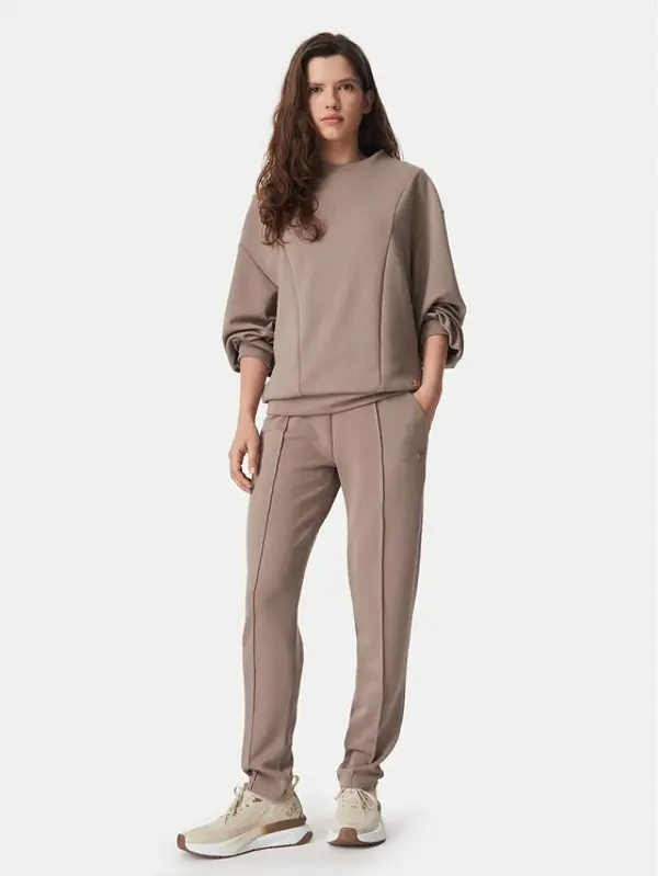 EA7 Emporio Armani EA7 Emporio Armani Trenerka 7W000194 AF24375 U6100 Tamno bež Relaxed Fit