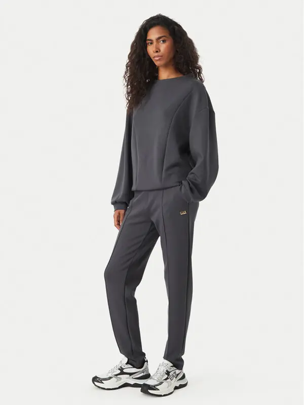 EA7 Emporio Armani EA7 Emporio Armani Trenerka 7W000194 AF24375 U8117 Tamno siva Relaxed Fit
