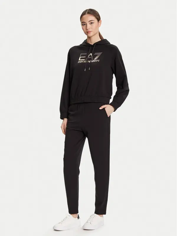 EA7 Emporio Armani EA7 Emporio Armani Trenerka 7W000687 AF12502 UC001 Crna Regular Fit