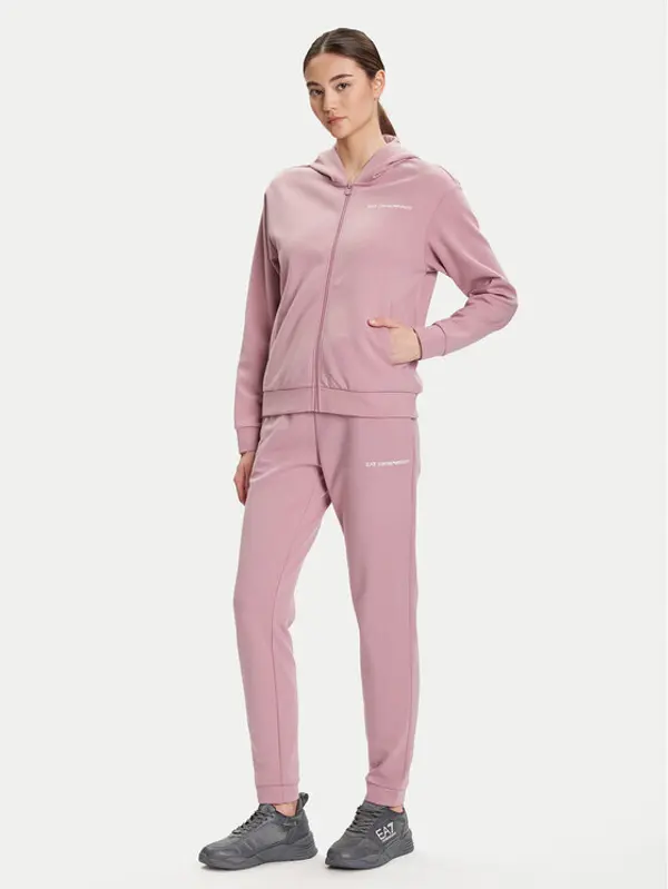 EA7 Emporio Armani EA7 Emporio Armani Trenerka 7W000802 AF10443 UA272 Ružičasta Regular Fit