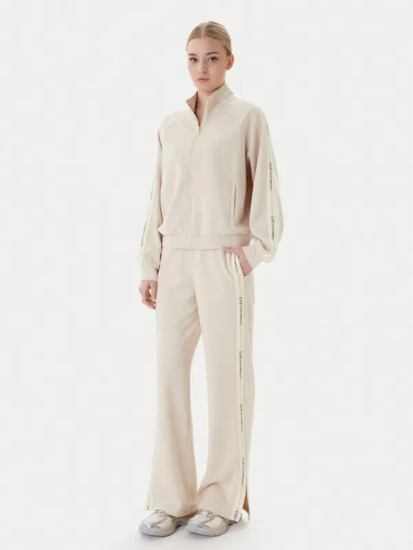 EA7 Emporio Armani EA7 Emporio Armani Trenerka 7W000979 AF12501 U1088 Bež Regular Fit