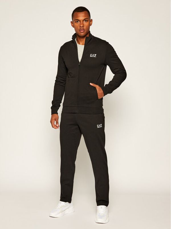 EA7 Emporio Armani EA7 Emporio Armani Trenerka 8NPV52 PJ05Z 1200 Crna Regular Fit
