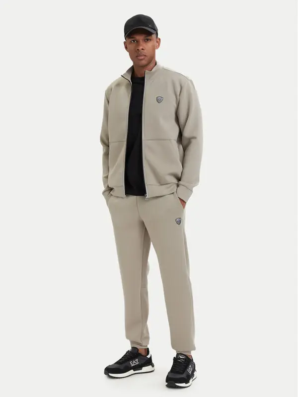 EA7 Emporio Armani EA7 Emporio Armani Trenerka 8NPV56 PJ4EZ U6167 Bež Regular Fit