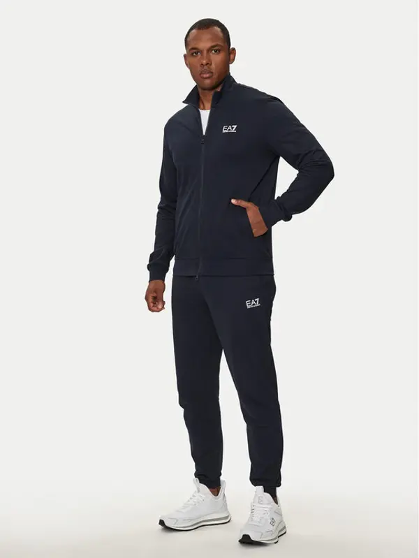 EA7 Emporio Armani EA7 Emporio Armani Trenerka 8NPV60 PJVRZ 1562 Tamnoplava Regular Fit