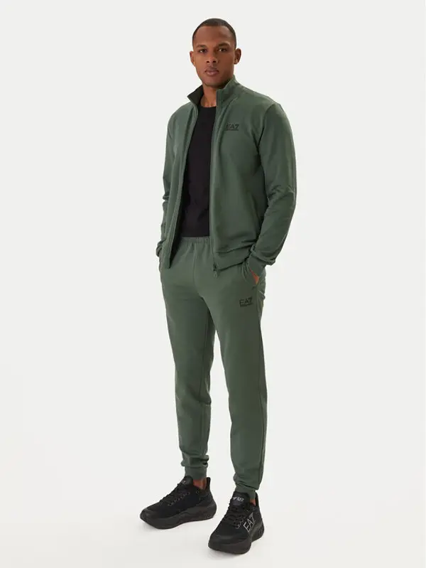 EA7 Emporio Armani EA7 Emporio Armani Trenerka 8NPV60 PJVRZ Zelena Regular Fit