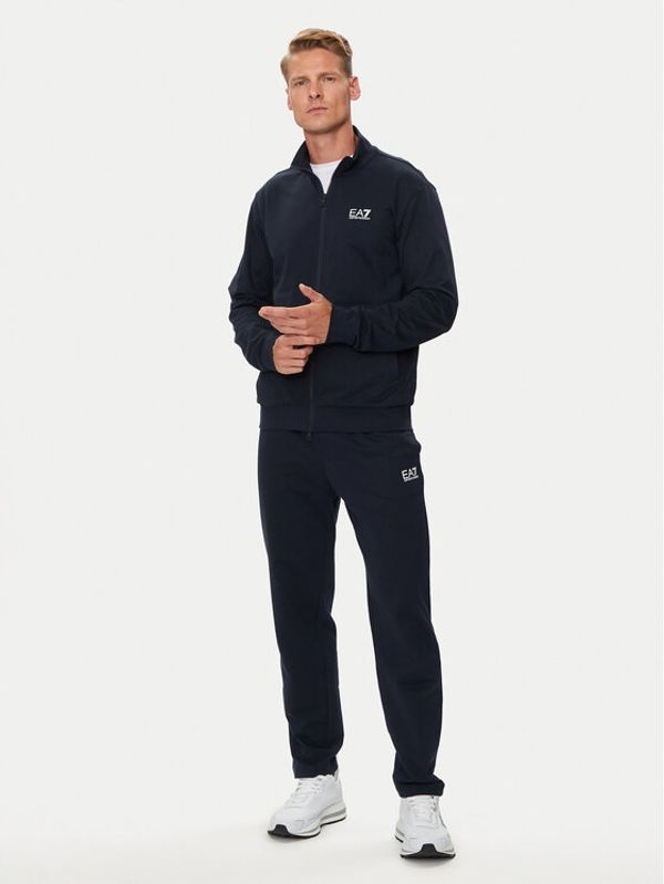 EA7 Emporio Armani EA7 Emporio Armani Trenerka 8NPV61 PJVRZ 1562 Tamnoplava Regular Fit