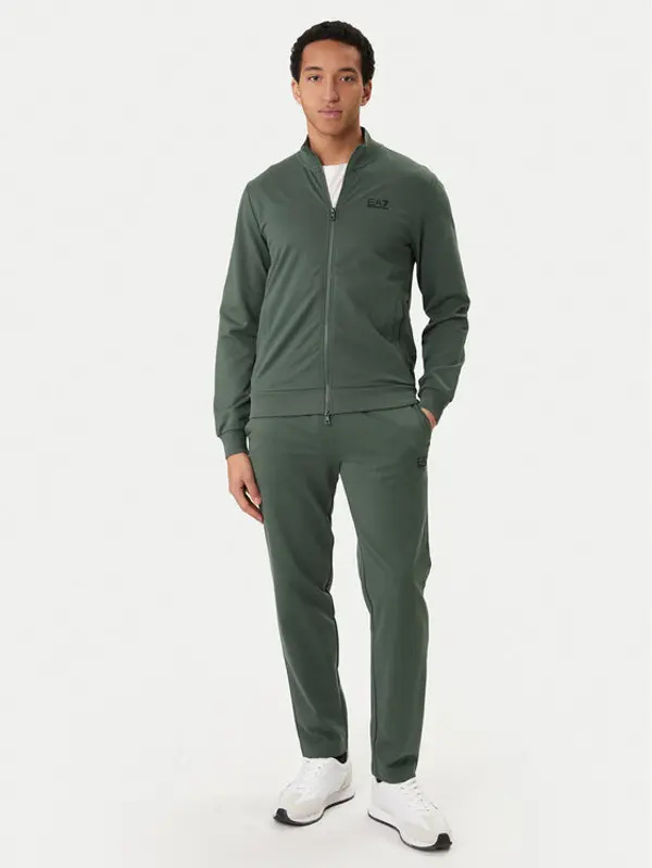 EA7 Emporio Armani EA7 Emporio Armani Trenerka 8NPV61 PJVRZ U7260 Zelena Regular Fit