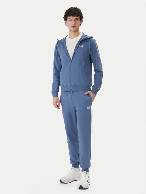EA7 Emporio Armani EA7 Emporio Armani Trenerka 8NPV63 PJVRZ UB064 Plava Regular Fit