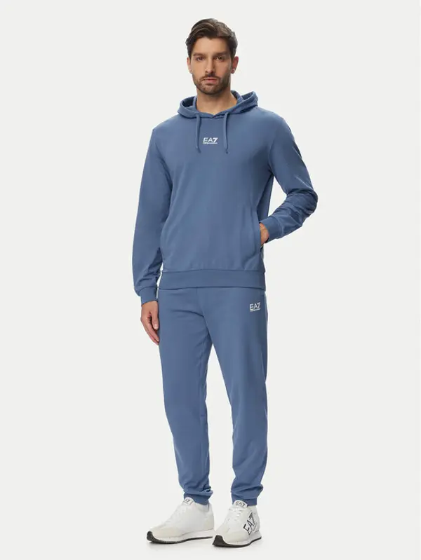 EA7 Emporio Armani EA7 Emporio Armani Trenerka 8NPV64 PJVRZ UB064 Plava Regular Fit