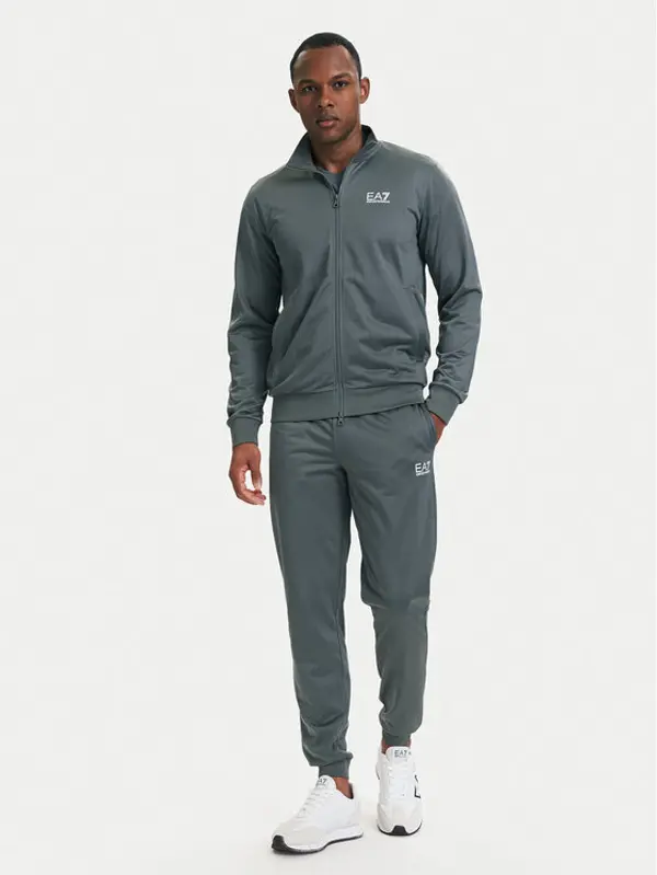 EA7 Emporio Armani EA7 Emporio Armani Trenerka 8NPV65 PJHCZ U8085 Siva Regular Fit