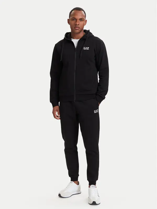 EA7 Emporio Armani EA7 Emporio Armani Trenerka 8NPV68 PJVTZ 1200 Crna Regular Fit