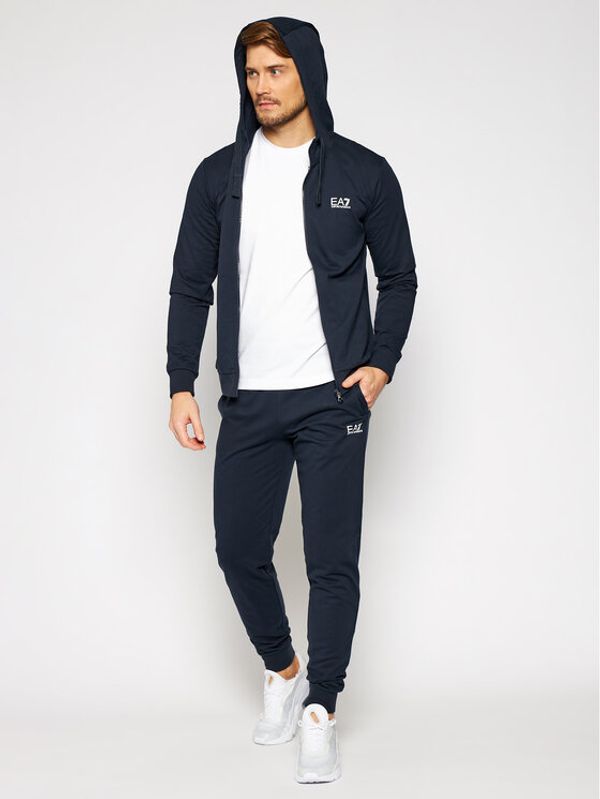 EA7 Emporio Armani EA7 Emporio Armani Trenerka 8NPV80 PJ05Z 1578 Tamnoplava Regular Fit