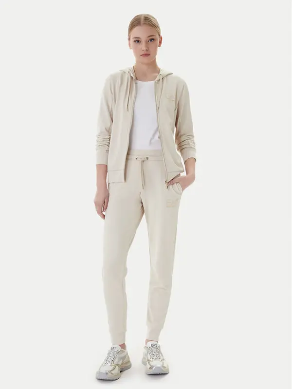 EA7 Emporio Armani EA7 Emporio Armani Trenerka 8NTV51 TJ9RZ U1088 Bež Regular Fit