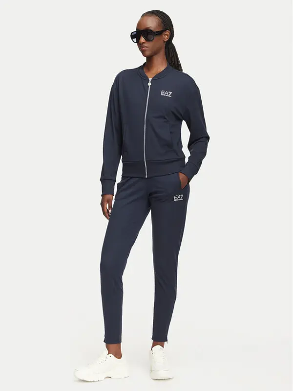EA7 Emporio Armani EA7 Emporio Armani Trenerka 8NTV60 TJFQZ 0554 Tamnoplava Regular Fit