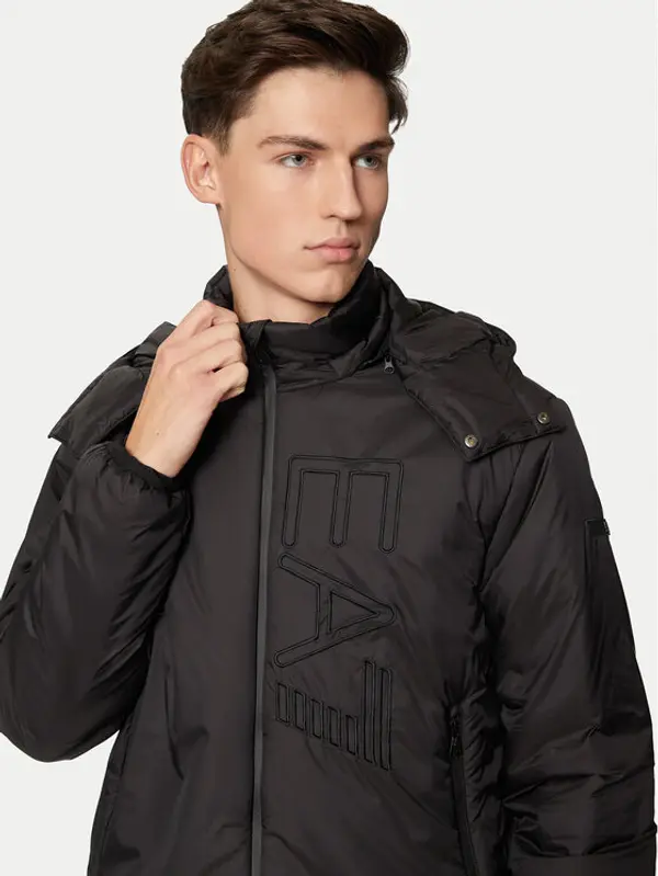 EA7 Emporio Armani EA7 Emporio Armani Zimska jakna 6DPB22 PNGAZ 1200 Crna Regular Fit