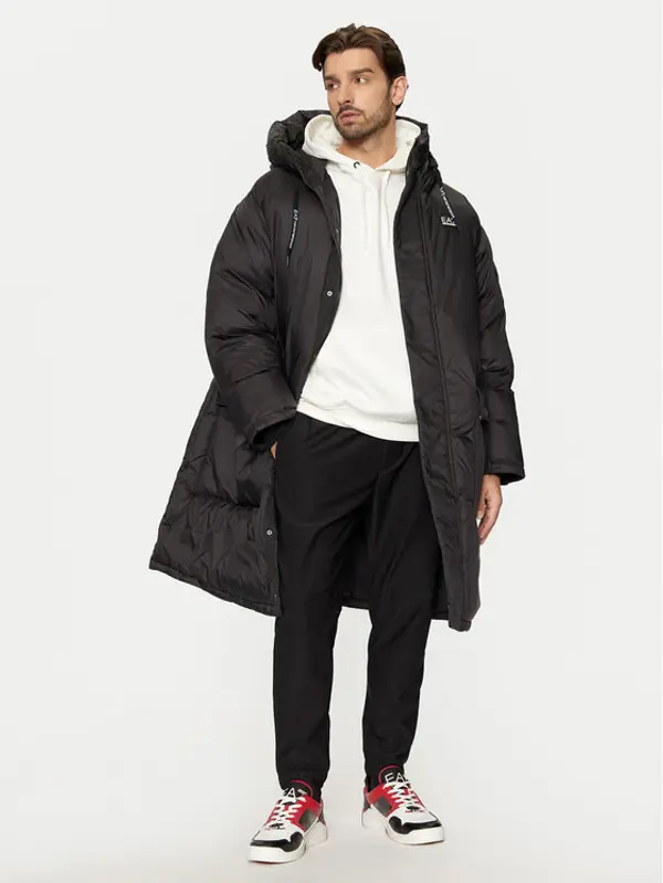 EA7 Emporio Armani EA7 Emporio Armani Zimska jakna 6DPL01 PNGAZ 1200 Crna Regular Fit