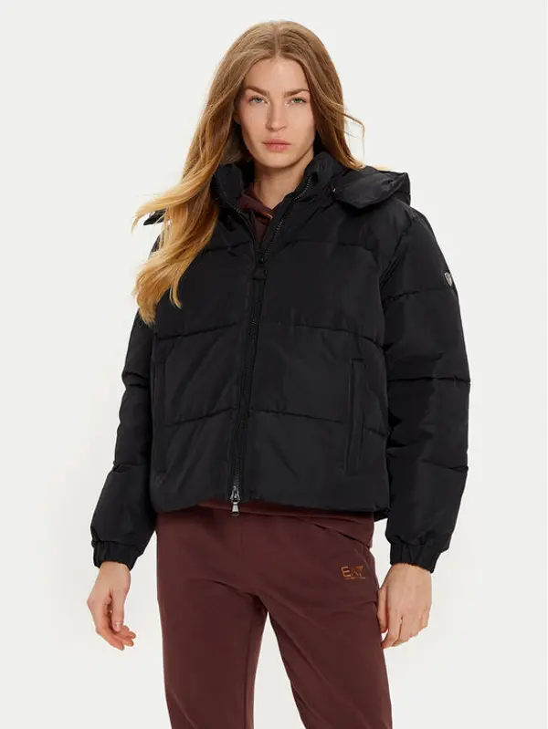 EA7 Emporio Armani EA7 Emporio Armani Zimska jakna 6DTB09 TN8AZ 1200 Crna Regular Fit