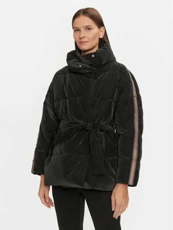 EA7 Emporio Armani EA7 Emporio Armani Zimska jakna 6DTK02 TNDMZ 1200 Crna Oversize