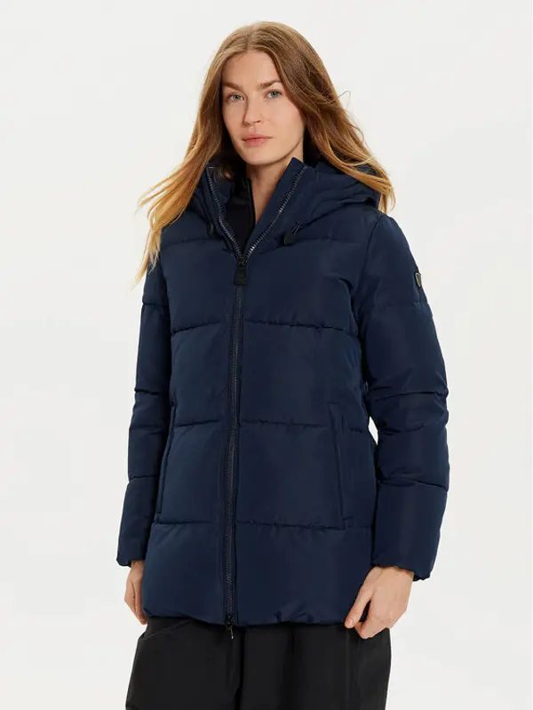 EA7 Emporio Armani EA7 Emporio Armani Zimska jakna 6DTK03 TN8AZ 1562 Tamnoplava Regular Fit