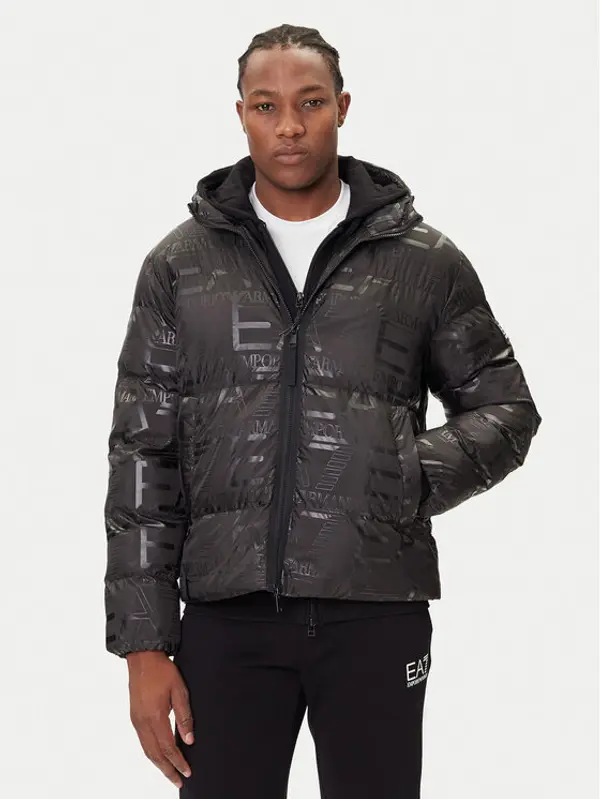 EA7 Emporio Armani EA7 Emporio Armani Zimska jakna 7M000697 AF15969 UC001 Crna Modern Fit