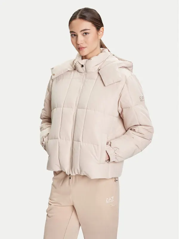 EA7 Emporio Armani EA7 Emporio Armani Zimska jakna 7W000647 AF16074 U1046 Bež Regular Fit