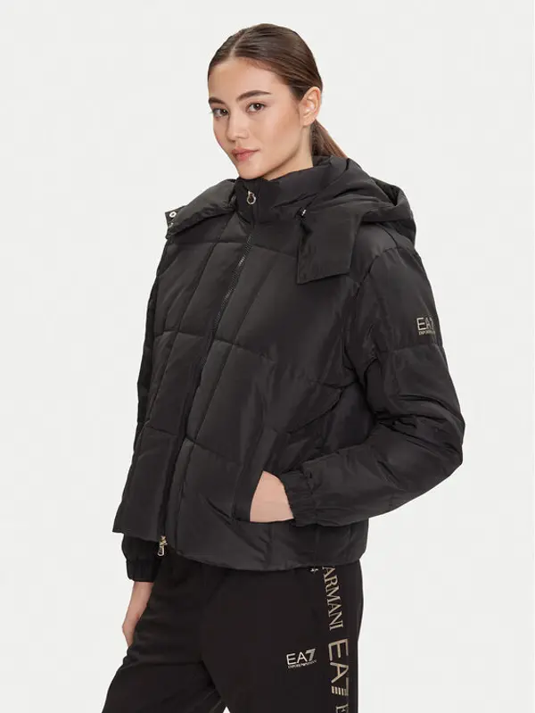 EA7 Emporio Armani EA7 Emporio Armani Zimska jakna 7W000647 AF16074 UC001 Crna Regular Fit