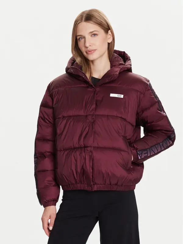 EA7 Emporio Armani EA7 Emporio Armani Zimska jakna 7W000681 AF16413 M5064 Tamnocrvena Relaxed Fit