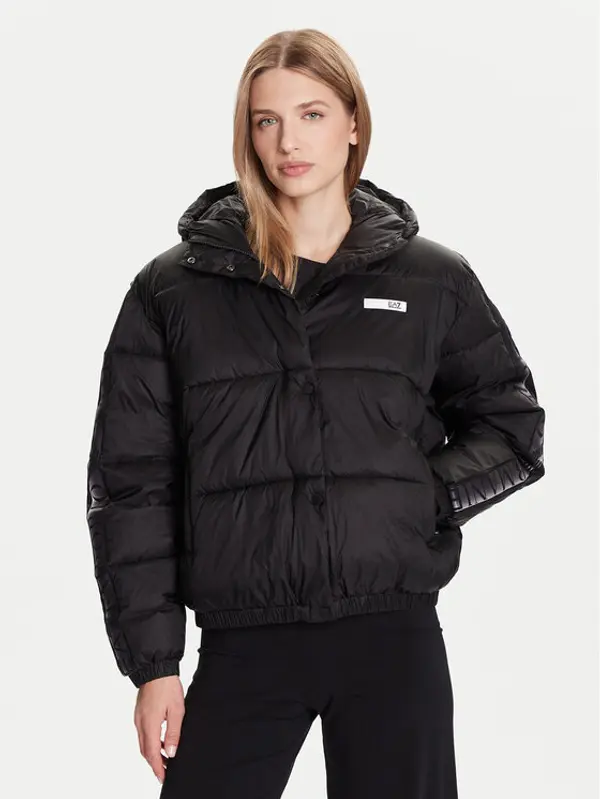 EA7 Emporio Armani EA7 Emporio Armani Zimska jakna 7W000681 AF16413 UC001 Crna Relaxed Fit